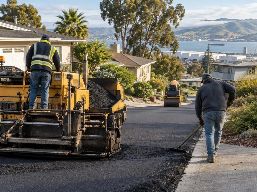 Asphalt Driveways in Hayward, CA