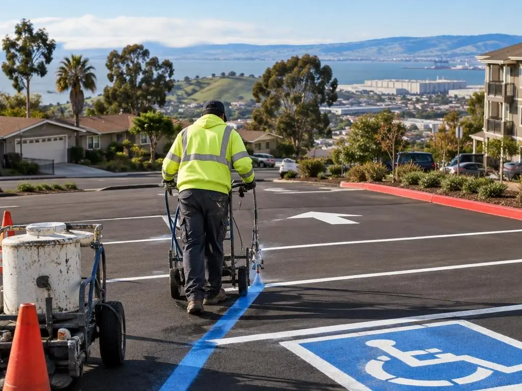 Line Striping in Hayward, CA